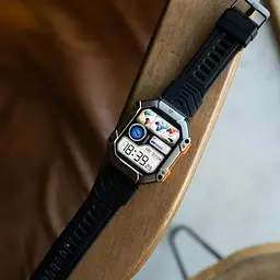Розумний смарт-годинник Uwatch Smart Racer K з компасом Чорний - мініатюра 4