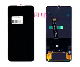 Дисплей Huawei P30 Lite/ Nova 4e 2019 чорний оригінал в упаковці