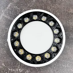 Світильник LED даунлайт Violux ADAMANT 18W 4200K круг IP20 чорний ( 100170 ) - мініатюра 3