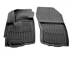 Передні 3D килимки для Mitsubishi Outlander XL 2006-2012
