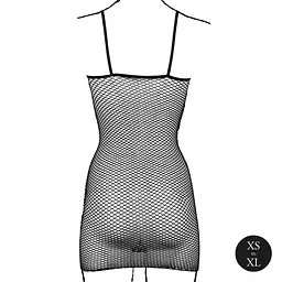Міні-сукня Le Désir With Fishnet Structure, One Size (чорний) - мініатюра 9