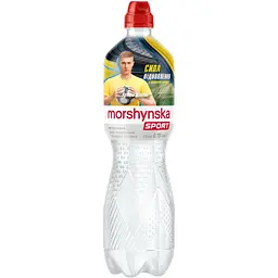 Упаковка мінеральної води Моршинська Спорт негазована 9 л (0.75 л x 12 шт.) - мініатюра 2