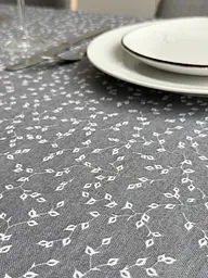 Скатертина столова Ecotton 170х200 см водовідштовхувальна сірий (V 11/ Grey) (25035) - мініатюра 2