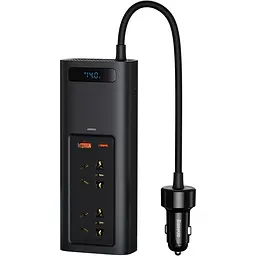 Автомобільний інвертор Baseus In Car Inverter 150W 220V CN/EU black (CRNBQ-A01)
