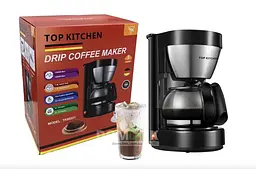 Кавоварка електрична крапельна з підігрівом Top Kitchen Tk00221 - мініатюра 2