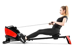Гребний тренажер Hop-Sport HS-060R Cross червоний  - мініатюра 16