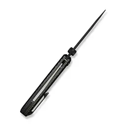 Ніж складаний туристичний Weknife Dracarys, (9.1 см) Böhler M390 / титан 6AL4V чорний - мініатюра 8