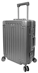 Валіза маленька для ручної поклажі S Madisson Snowball 66503 S 53x37x22 см 100% полікарбонат Срібний