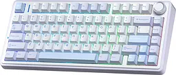 Клавіатура бездротова Aula F75 Gasket Greywood V3 Blue (6948391208633) - мініатюра 3