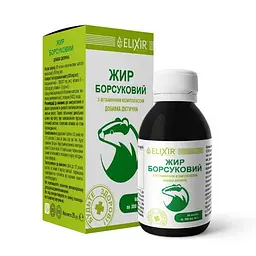 Жир Elixir борсуковий із вітамінним комплексом 60 капсул