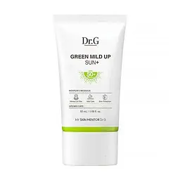Сонцезахисний крем для обличчя 50 мл Dr.G Green Mild Up Sun+, SPF 50+/PA++++ - мініатюра 1