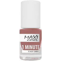 Лак для ногтей Maxi Color 1 Minute Fast Dry тон 016, 6 мл