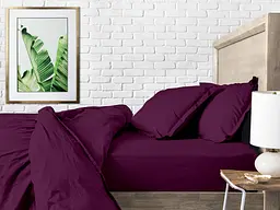 Підковдра двоспальна Cosas Dark Cherry 180х220 см (Ranfors77_CherryDark_180q) - мініатюра 2