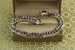 Браслет Xuping Jewelry Кобра карабін 20,5 см 9 мм сріблястий