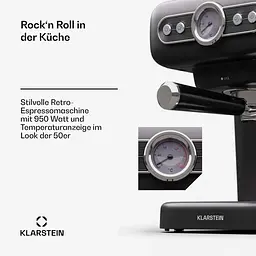 Кавоварка Klarstein Espressionata Evo 19 бар (10045424) - мініатюра 7