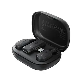 Бездротова мікрофонна система ACEFAST R4 dual-mic (Type-C) Black - мініатюра 3
