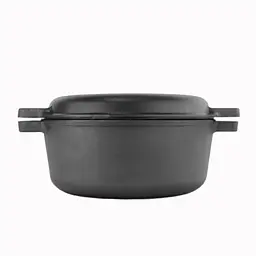 Каструля чавунна Brizoll Casserole P-4L-2 4л 24 см - мініатюра 2