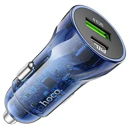 Автомобільний зарядний пристрій Z47A PD30W + QC3.0 набір з кабелем USB (Оригінал)