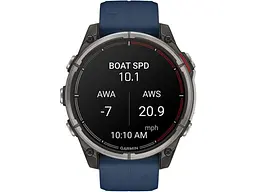 Смарт-годинник Garmin Quatix 8 47 mm AMOLED Marine GPS Smartwatch (010-02904-51) - мініатюра 2