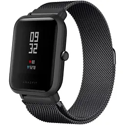 Універсальний ремінець DK Milanes Design Band для Amazfit Bip 20mm Black [36036] - мініатюра 4