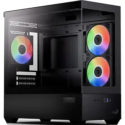 Корпус Aerocool P300D Digi-G-BK-v1 Black (ACCS-PN05033.11) - мініатюра 1