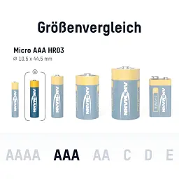 Батарейка Ansmann X-Power AAA/LR03 BL 4шт - мініатюра 7