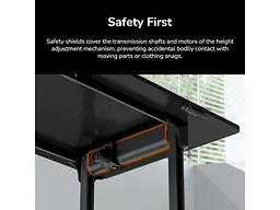 Геймерський ігровий стіл Cougar E-Grav 180 Black - мініатюра 10