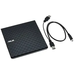 Оптичний привід DVD-RW ASUS SDRW-08D2S-U LITE/BLK/G/AS (90-DQ0435-UA221KZ) - мініатюра 1