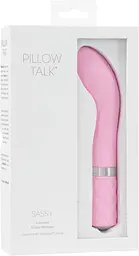 Розкішний вібратор Pillow Talk - Sassy з кристалом Сваровські для точки G, подарункова упаковка Колір: Рожевий - мініатюра 8