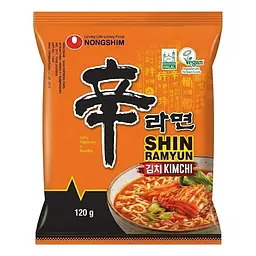 Локшина рамен Nongshim Shin Ramyun Kimchi 120 г
