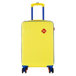 Валіза мала ручна поклажа Semi Line 20 дюймів (S) дюймів (S) ABS-Plastic Yellow (T5801-1) - мініатюра 2
