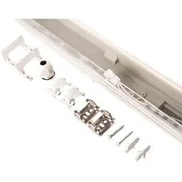 Світильник промисловий Євросвітло LED-SH-2 Slim під лампу Т8 2x600 мм IP65 (39733) - мініатюра 3