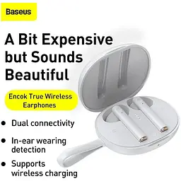 Навушники Bluetooth Baseus Encok True Wireles W05 (NGW05-01) - мініатюра 6