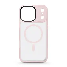 Чехол для Apple iPhone 17 Pro Max, Uniq MagCase, розовый, противоударный, панель-накладка с MagSafe, ударопрочный TPU+PC, с магнитом MagSafe, поддержка полноценной беспроводной зарядки, ArmorStandart (ARM86273)