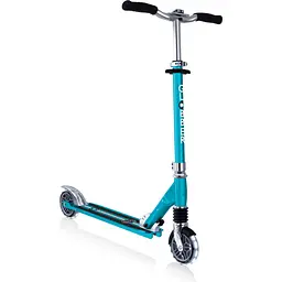 Самокат Globber Flow element comfort lights, колеса з підсвічуванням, блакитний (727-301) - мініатюра 3