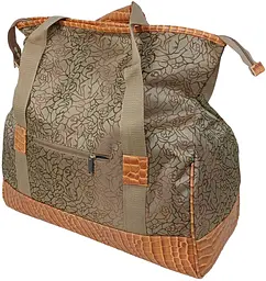 Сумка дорожня саквояж Wallaby 25 л 48х30х20 см Бежевий - мініатюра 4