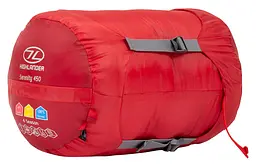 Спальний мішок Highlander Serenity 450/-10°C Red Left (SB187-RD) - мініатюра 5