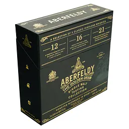 Набір віскі Aberfeldy The Golden Dram Tasting Collection 40% 0.6 л (0.2 х 3 шт.) в подарунковій упаковці - мініатюра 5