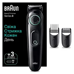 Тример Braun BT 3411 для бороди та вусів (6907789) - мініатюра 2