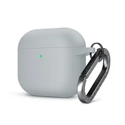 Силіконовий чохол для навушників Apple AirPods 3, Hang Case, люмінесцентний, ультратонкий захисний кейс товщиною 2 мм, захист від подряпин, пилу та ударів, компактний, з карабіном для кріплення, ArmorStandart (ARM60314)
