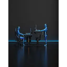 Комп'ютерний ігровий стіл Anda Seat Terminator RGB (AD-D-DD1-1600L-01-BB) [123502] - мініатюра 9