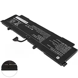 Батарея для ноутбука Xiaomi R14B07W (Xiaomi Book Pro 14 2022) 7.72V 7254mAh 56Wh Чорний
