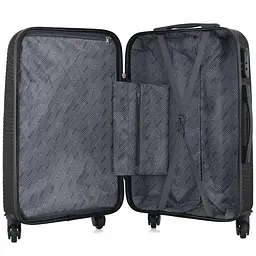 Валіза велика Semi Line 28 дюймів (L) ABS-Plastic Black (T5638-3) - мініатюра 1