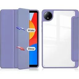 Чохол-книжка BeCover Soft Edge TPU з кріпленням для стілусу для Xiaomi Redmi Pad SE 8.7" Purple (712571) - мініатюра 2