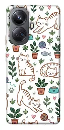 TPU чохол Demsky Cats pattern для Realme 10 Pro+