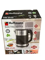 Електрочайник Hoffmans Electronics HM-2545 2,5 л 2000 Вт Чорний - мініатюра 8