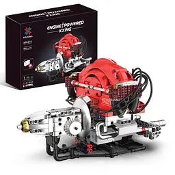 Конструктор двигун Volkswagen Beetle Boxer конструктор двигуна внутрішнього згорання STEM мотор для  дітей і дорослих, 868 деталей