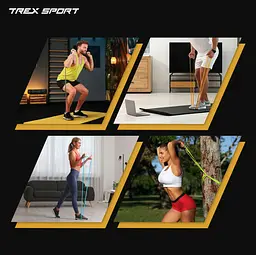 Набір резинок для фітнесу Trex Sport TX-004PB Power Band 4в1 2-41кг - мініатюра 6
