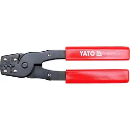 Кліщі для обтискання і зачистки проводів YATO L=180 мм (YT-2255)