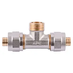 Трійник із зовнішньою різьбою APE 733 L 16x1/2″x16 000000860